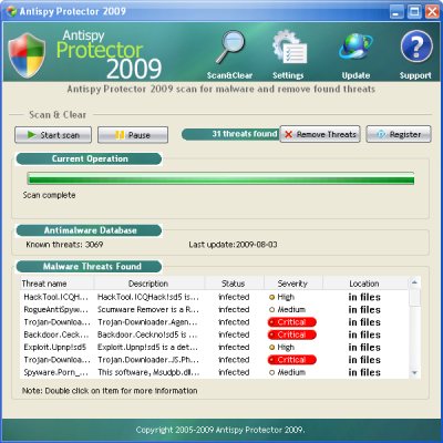 antispyprotector2009 Antispy Protector 2009 image