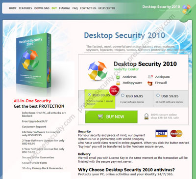 Online Virus Scanner on Desktop Security 2010   Virus Solution And Removal