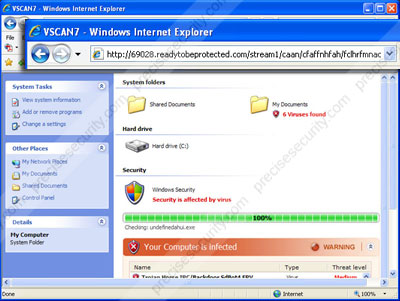 Computer Virus Scanner on Alias  Virus Scan 7  Antivirus 7