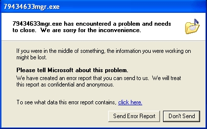 Error Report