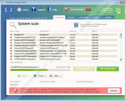 Antivirus Studio 2010 Image of Antivirus Studio 2010
