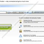 MixiDJ V8 Toolbar