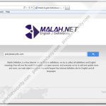 Remove malah.net Pop-up