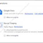 Remove Reveal Staging adware